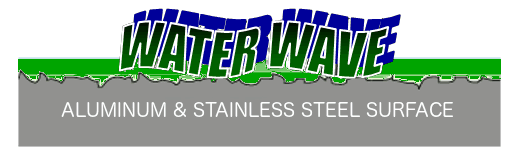 WaterWave over metal pores
