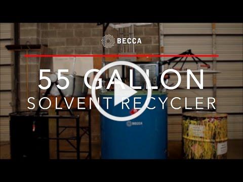 55 Gallon Distillation Recycler video