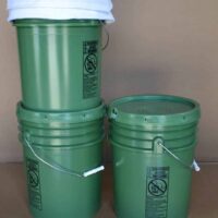 Insulated 5 Gallon Metal Container w/ Liner